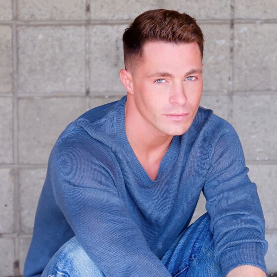 Colton Haynes shares the photo he spent years trying to get wiped from internet