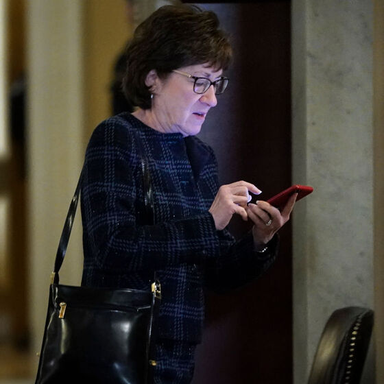 Susan Collins is being dragged on Twitter for calling 9-1-1 about sidewalk chalk