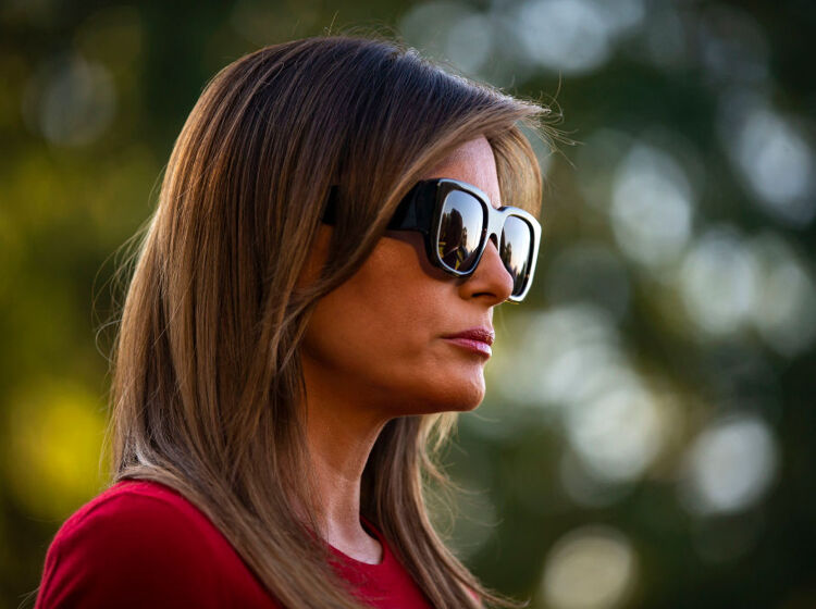 Melania is switching up her grift and this time she’s profiting off foster kids