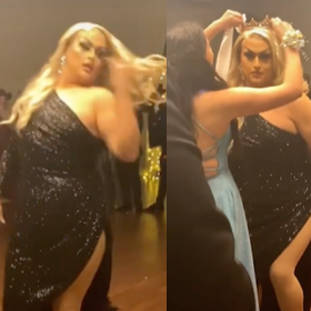 WATCH: Drag queen wins prom king and the crowd goes wild
