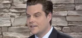 Just when you thought Matt Gaetz had hit rock bottom, he does this
