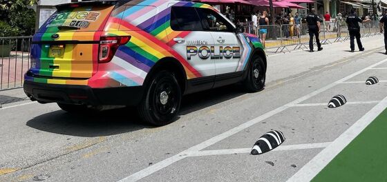 Miami Beach Police rolled out a Pride-themed squad car. It didn’t go over well.