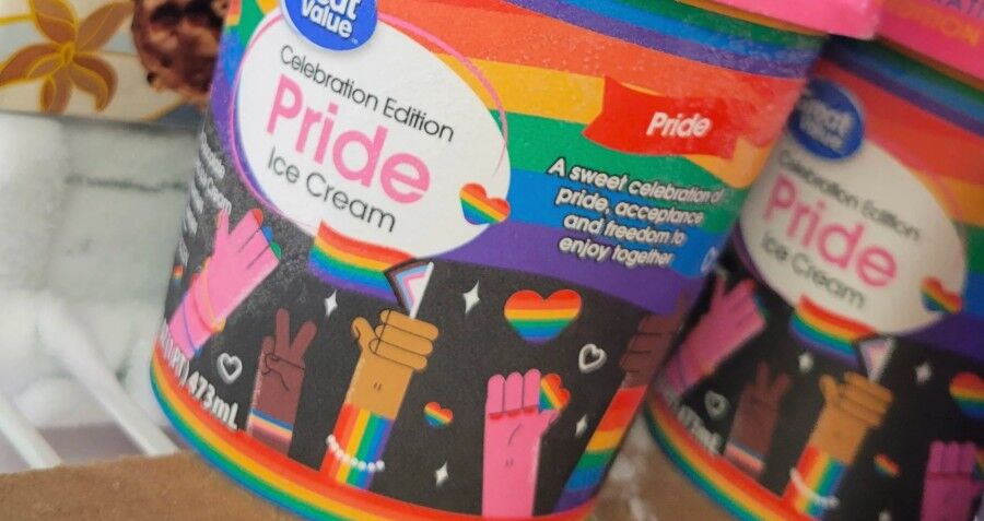 walmart gay pride pin