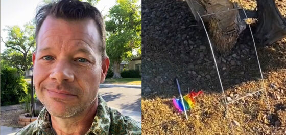 After homophobe tore up his Pride decor, this Albuquerque man responded in the best way