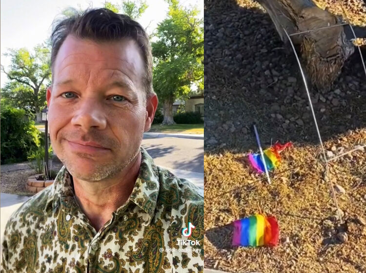 After homophobe tore up his Pride decor, this Albuquerque man responded in the best way