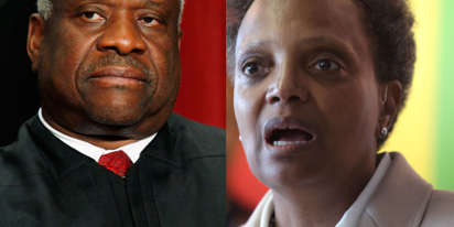 Lori Lightfoot just said what everyone else is thinking about Clarence Thomas
