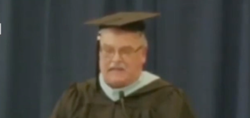 “Distinguished speaker” stops by high school graduation to spew homophobic nonsense