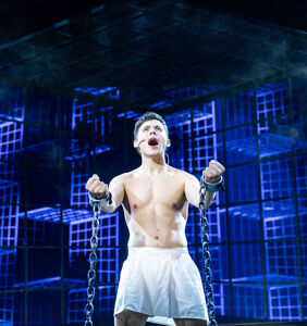 David Archuleta dons a loincloth and handcuffs in this musical of biblical proportion
