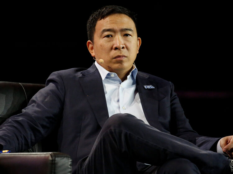 Andrew Yang's latest desperate move has everyone calling BS