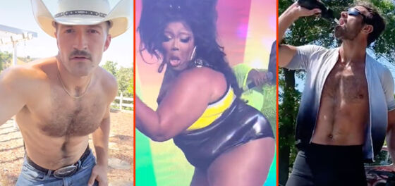 This cowboy’s final answer, Lizzo’s club gear, & Nyle DiMarco’s long ride