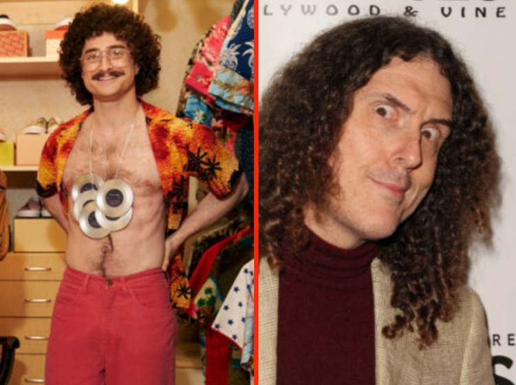 Wait, is Daniel Radcliffe about to make us thirsty for Weird Al? Help! We’re confused