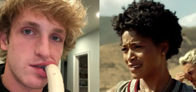 Logan Paul shares his hot take on ‘Nope’ and everyone’s, like, “NOPE!”