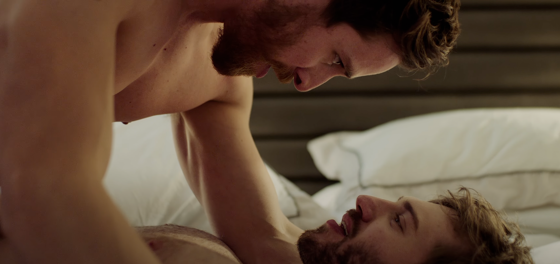 WATCH: The locker room gets steamy in this gay romantic rugby drama