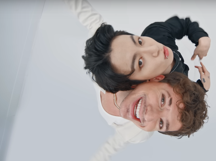 Charlie Puth and Jungkook sure look like more than friends in their new video