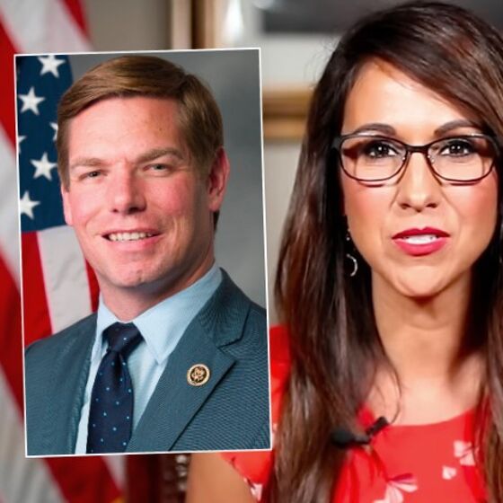Lauren Boebert rages after Rep. Eric Swalwell shares these photos of her