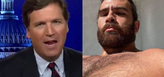 Tucker Carlson is a little too into this leftist hunk’s thirst traps in hilarious video edit