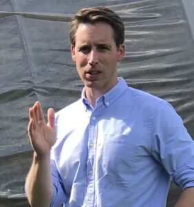 Josh Hawley’s “Manhood” is being mocked online because, oh, the irony