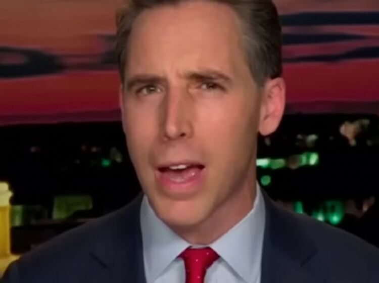 Josh Hawley should maybe probably stay off Twitter today