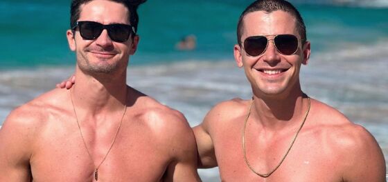Antoni Porowski marks three years with boyfriend Kevin Harrington with cutest beach photo ever