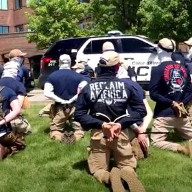These anti-gay Patriot Front members are finally facing charges-if just barely