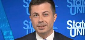 Pete Buttigieg reacts to Marjorie Taylor Greene accusing him of “emasculating” cars