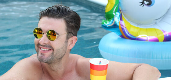 Twitter can’t decide whether these color-coded drinking cups at a gay party are fun or tacky