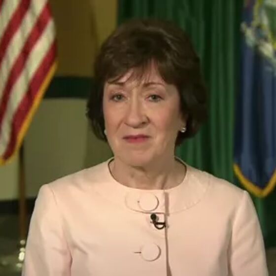 Susan Collins explains the very dumb reason marriage equality bill may be doomed in the Senate