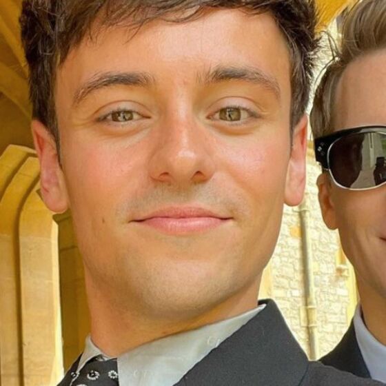 WATCH: Tom Daley gets presented with top honor by Prince Charles
