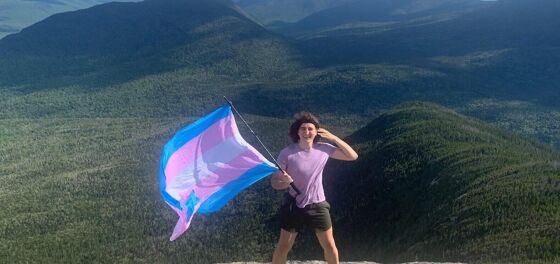 Hiker Veronica Ashcroft is taking the trans community to new heights — literally
