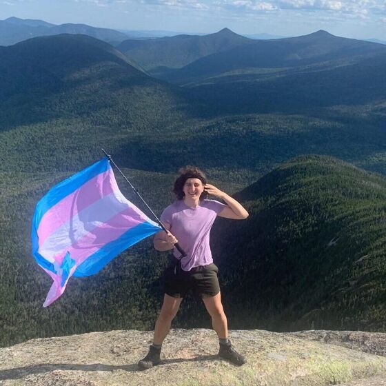 Hiker Veronica Ashcroft is taking the trans community to new heights — literally