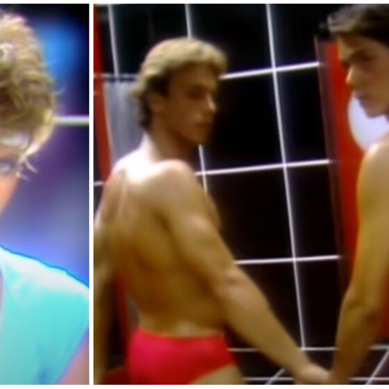 That time Olivia Newton-John gifted us with a totally gay music video for “Physical”