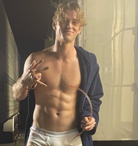 Nico Greetham strips down to his briefs, and—okay, we’ll watch ‘American Horror Stories’ now!