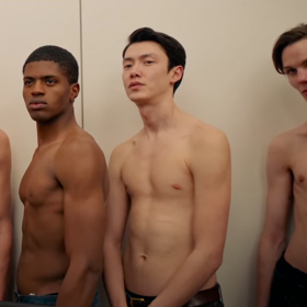 WATCH: Male models and bodily fluids abound in this Palme d’Or-winning social satire