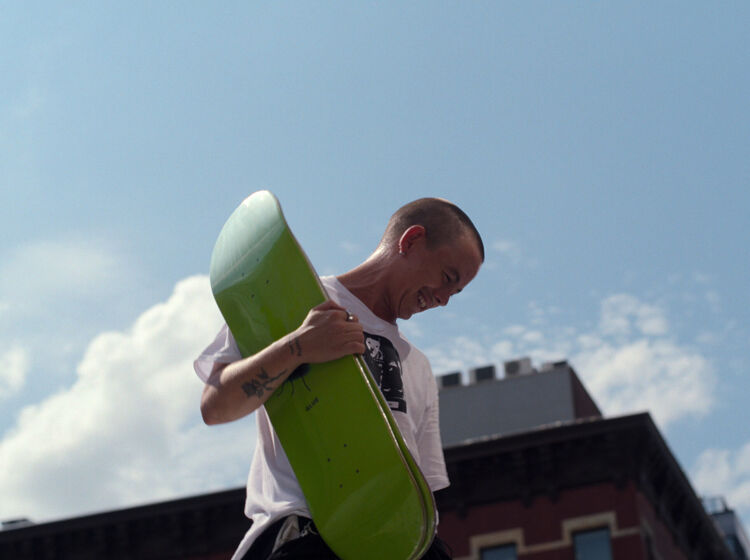 EXCLUSIVE: Trans skateboarder Leo Baker changes the game in first trailer for ‘Stay On Board’ doc