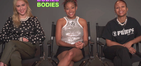 ‘Bodies Bodies Bodies’ stars talk chaotic queer energy, say Lee Pace smells as good as you’d think
