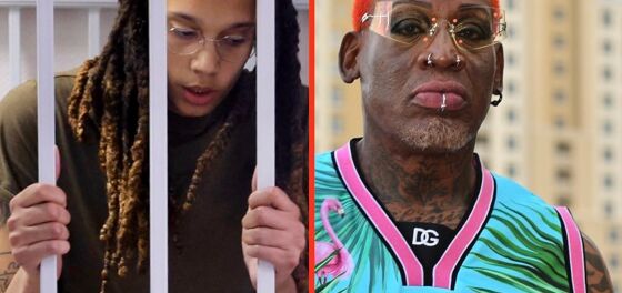 Maybe Dennis Rodman really can free Brittney Griner if we just believe hard enough?