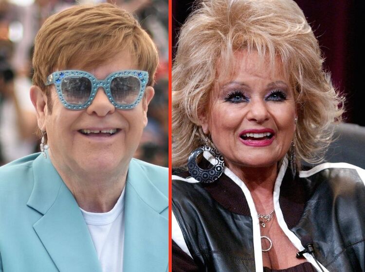 Elton John is gifting us with a Britney collab AND a Tammy Faye musical?! Praise the Lord!!