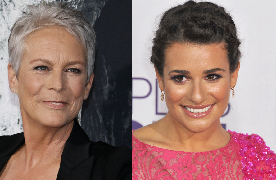 Witness Jamie Lee Curtis drag Lea Michele in the chicest