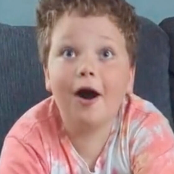 Video of boy receiving a sewing machine for his ninth birthday goes viral on TikTok
