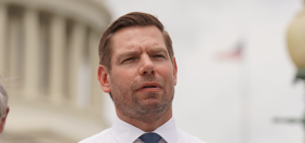 Eric Swalwell shares death threat from gay man and the internalized homophobia is off the charts