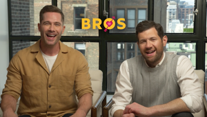 Billy Eichner and Luke Macfarlane on Hallmark movies and the ‘Bros’ scenes they were nervous about