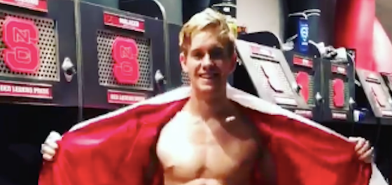 We need to talk about Olympic swimmer Soren Dahl living his best gay life