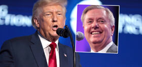 Donald Trump reveals the reason Lindsey Graham “kisses my a**”
