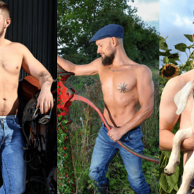 Growers feel their oats in new Irish farmer calendar and they brought all the livestock