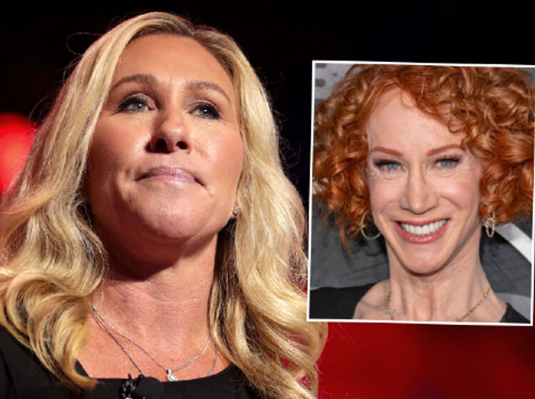 Marjorie Taylor Greene tries to take down Kathy Griffin, fails miserably