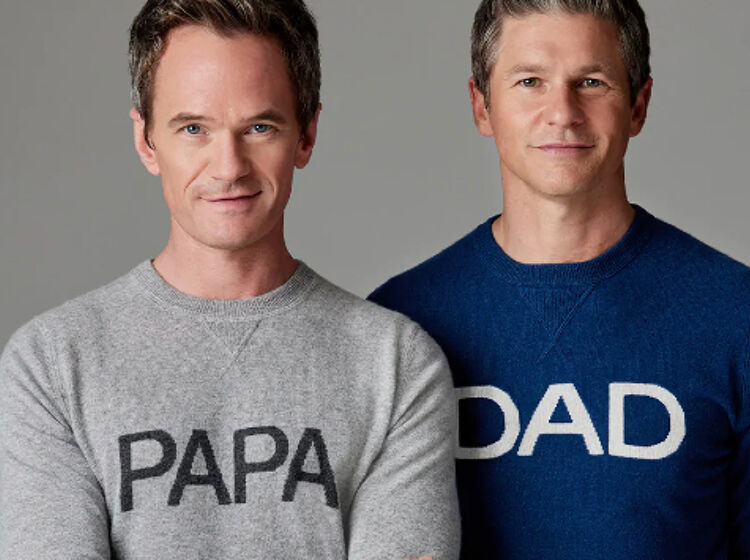 Neil Patrick Harris launches ‘Dad’ range of sweaters and sweatpants