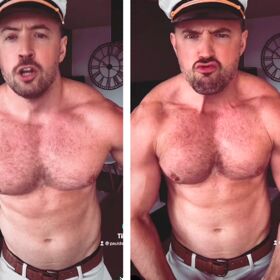 Mr. Gay Europe serves up the best pec bounce you’ll see all week