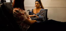 Stuck between two worlds, the tattoo studio is the only place this trans artist can live her truth