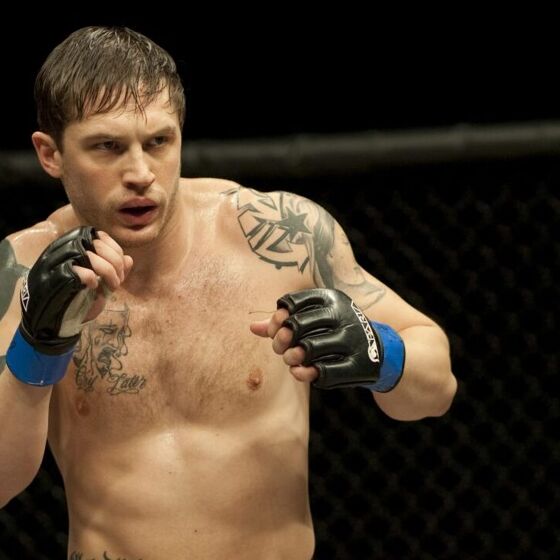 Tom Hardy still finds time to grapple with other sweaty men