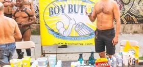The guy behind Boy Butter is a hunky Israeli-born swimmer with a history degree